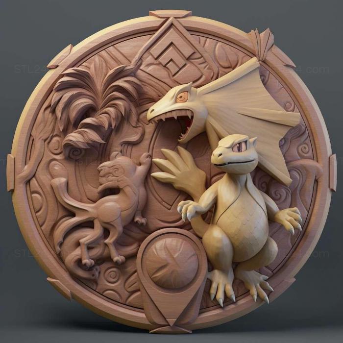 Games (Pokemon Conquest 1, GAMES_725) 3D models for cnc